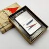 Bật Lửa Zippo Cổ Đồng Khối Mạ Chrome Phay Xước Chủ Đề Ăn Mòn Phủ Sơn Hiếm Gặp Năm 1965 Đời 1 Chấm ZC428