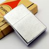 Bật Lửa Zippo Cổ Đồng Khối Mạ Chrome Phay Xước Chủ Đề Ăn Mòn Phủ Sơn Hiếm Gặp Năm 1976 Đời 6 Vạch Sắc ZC429