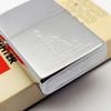 Bật Lửa Zippo Cổ Đồng Khối Mạ Chrome Phay Xước Chủ Đề Ăn Mòn Liberty Nữ Thần Tự Do Hiếm Gặp Năm 1981 Đời 1 Vạch Sắc ZC431