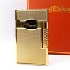 Bật Lửa Dupont Mạ Vàng Vân Kim Cương Logo Dupont D199