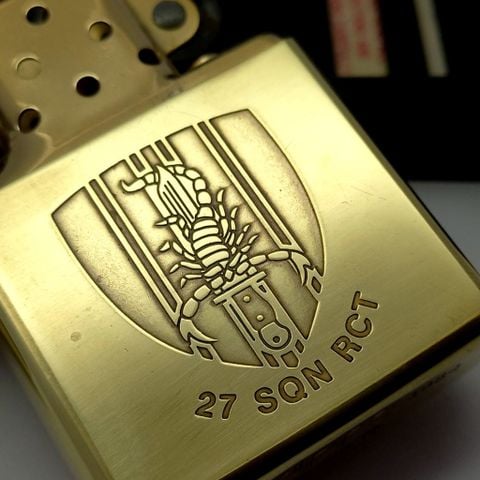Bật Lửa Zippo Brass Chu Niên 1932 - 1984 Chủ Đề Bọ Cạp Cực Hiếm ZQH170