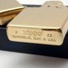 BẬT LỬA ZIPPO BRASS TRƠN BÓNG Z57