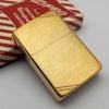 Bật Lửa Zippo Đồng Khối Bản Vintage Chặt Góc Chủ Đề Bức Thư Chủ Tịch Đời II La Mã Sản Xuất Năm 1986 ZQH171