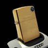 Bật Lửa Zippo Đồng Khối Solid Brass Trơn Phay Xước 2 Mặt Đời X La Mã Năm 1994 ZL680