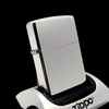 Bật Lửa Zippo Đồng Khối Mạ Chrome Trơn Bóng đã qua sử dụng đời XV La Mã sản xuất năm 1999 C55