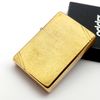 Bật Lửa Zippo Đồng Nguyên Khối Bản Vintage Chặt Góc Đầu Bằng Đời IV La Mã Hiếm Gặp Sản Xuất Năm 1988 đã qua sử dụng C56