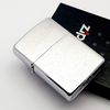 Bật Lửa Zippo Đồng Khối Mạ Chrome Phay Xước đã qua sử dụng đời XI La Mã sản xuất năm 1995 C52