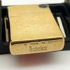 Bật Lửa Zippo Đồng Khối Solid Brass Trơn Phay Xước 2 Mặt Đời X La Mã Năm 1994 ZL680