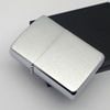 Bật Lửa Zippo Đồng Khối Mạ Chrome Trơn Phay Xước 2 Mặt Đời III La Mã Năm 1987 ZL679