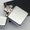 Bật Lửa Zippo Đồng Khối Mạ Chrome Trơn Phay Xước 2 Mặt Đời III La Mã Năm 1987 ZL679