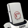 Bật Lửa Zippo Cổ Đồng Khối Mạ Chrome Phay Xước Chủ Đề Ăn Phủ Sơn Hiếm Gặp Năm 1957 Đời 8 Chấm PAT Lệch ZC466