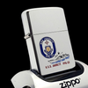 Bật Lửa Zippo Cổ Đồng Khối Mạ Chrome Bóng Chủ Đề Ăn Mòn Tầu Chiến Phủ Sơn Hiếm Gặp Năm 1982 Đời 8 Vạch Huyền ZC442