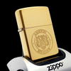 Bật Lửa Zippo Đồng Khối Solid Brass Chủ Đề Quân Sự Hoa Kỳ Hiếm Gặp Năm 1998 Đời XIV La Mã ZL693