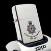 Bật Lửa Zippo Cổ Đồng Khối Mạ Chrome Phay Xước Chủ Đề Quân Sự Hoa Kỳ Ăn Mòn Phủ Sơn Hiếm Gặp Năm 1986 Đời II La Mã ZL707