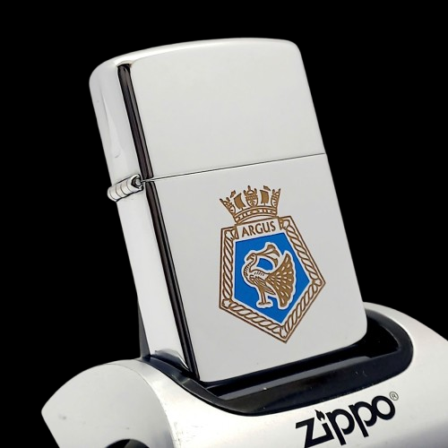 Bật Lửa Zippo Cổ Đồng Khối Mạ Chrome Bóng Chủ Đề Quân Sự Hoa Kỳ Ăn Mòn Phủ Sơn Hiếm Gặp Năm 1988 Đời IV La Mã ZL692