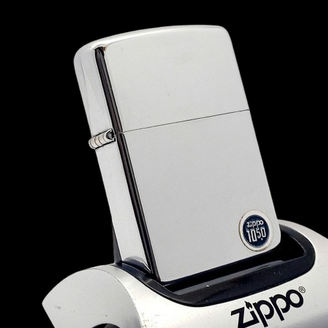 Bật Lửa Zippo Đồng Khối Mạ Chrome Trơn Bóng Đời V La Mã Năm 1989 Mã ZL700