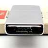 Bật Lửa Zippo Cổ Đồng Khối Mạ Chrome Bóng Chủ Đề Quân Sự Hoa Kỳ Ăn Mòn Phủ Sơn Hiếm Gặp Năm 1981 Đời 1 Vạch Sắc ZC444