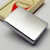 Bật Lửa Zippo Cổ Đồng Khối Mạ Chrome Phay Xước Chủ Đề Ăn Mòn Tầu Chiến Phủ Sơn Hiếm Gặp Năm 1966 Đời 8 Vạch Sắc ZC460