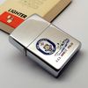 Bật Lửa Zippo Cổ Đồng Khối Mạ Chrome Bóng Chủ Đề Ăn Mòn Tầu Chiến Phủ Sơn Hiếm Gặp Năm 1982 Đời 8 Vạch Huyền ZC442