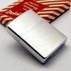 Bật Lửa Zippo Cổ Đồng Khối Mạ Chrome Phay Xước Chủ Đề Ăn Phủ Sơn Hiếm Gặp Năm 1959 Đời 7 Chấm ZC456
