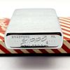 Bật Lửa Zippo Cổ Đồng Khối Mạ Chrome Phay Xước Chủ Đề Ăn Phủ Sơn Hiếm Gặp Năm 1959 Đời 7 Chấm ZC456