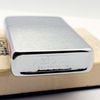 Bật Lửa Zippo Cổ Đồng Khối Mạ Chrome Phay Xước Chủ Đề Quân Sự Hoa Kỳ Ăn Mòn Phủ Sơn Hiếm Gặp Năm 1981 Đời 1 Vạch Sắc ZC448
