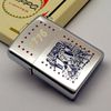 Bật Lửa Zippo Cổ Đồng Khối Mạ Chrome Bóng HP Ăn Mòn Phủ Sơn Chính Hãng Đời 7 Vạch Sắc Năm 1975 ZC449