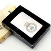 Bật Lửa Zippo Cổ Đồng Khối Mạ Chrome Phay Xước Chủ Đề Quân Sự Hoa Kỳ Ăn Mòn Phủ Sơn Hiếm Gặp Năm 1982 Đời 8 Vạch Huyền ZC443