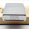 Bật Lửa Zippo Cổ Đồng Khối Mạ Chrome Phay Xước Chủ Đề Quân Sự Hoa Kỳ Ăn Mòn Phủ Sơn Hiếm Gặp Năm 1982 Đời 8 Vạch Huyền ZC443