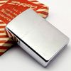 Bật Lửa Zippo Cổ Đồng Khối Mạ Chrome Phay Xước Chủ Đề Ăn Phủ Sơn Hiếm Gặp Năm 1959 Đời 7 Chấm ZC461