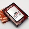 Bật Lửa Zippo Cổ Đồng Khối Mạ Chrome Phay Xước Chủ Đề Ăn Phủ Sơn Hiếm Gặp Năm 1959 Đời 7 Chấm ZC458