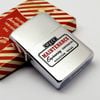 Bật Lửa Zippo Cổ Đồng Khối Mạ Chrome Phay Xước Chủ Đề Ăn Phủ Sơn Hiếm Gặp Năm 1959 Đời 7 Chấm ZC458