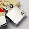 Bật Lửa Zippo Cổ Đồng Khối Mạ Chrome Trơn Phay Xước Hiếm Gặp Năm 1974 Đời 8 Vạch Sắc ZC440