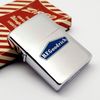 Bật Lửa Zippo Cổ Đồng Khối Mạ Chrome Phay Xước Chủ Đề Ăn Phủ Sơn Hiếm Gặp Năm 1959 Đời 7 Chấm ZC457