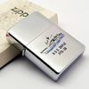 Bật Lửa Zippo Cổ Đồng Khối Mạ Chrome Phay Xước Chủ Đề Ăn Mòn Tầu Chiến Phủ Sơn Hiếm Gặp Năm 1982 Đời 8 Vạch Huyền ZC450