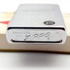 Bật Lửa Zippo Cổ Đồng Khối Mạ Chrome Trơn Phay Xước Hiếm Gặp Năm 1977 Đời 5 Vạch Sắc ZC435