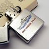 Bật Lửa Zippo Cổ Đồng Khối Mạ Chrome Phay Xước Chủ Đề Ăn Mòn Tầu Chiến Phủ Sơn Hiếm Gặp Năm 1980 Đời 1 Vạch Sắc ZC436