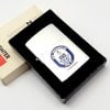 Bật Lửa Zippo Cổ Đồng Khối Mạ Chrome Phay Xước Chủ Đề Ăn Mòn Tầu Chiến Phủ Sơn Hiếm Gặp Năm 1982 Đời 8 Vạch Huyền ZC454