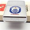 Bật Lửa Zippo Cổ Đồng Khối Mạ Chrome Phay Xước Chủ Đề Ăn Mòn Tầu Chiến Phủ Sơn Hiếm Gặp Năm 1982 Đời 8 Vạch Huyền ZC454