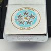 Bật Lửa Zippo Đồng Khối Mạ Chrome Chủ Đề Tàu Chiến Hiếm Gặp Năm 1988 Đời IV La Mã ZL688