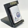 Bật Lửa Zippo Đồng Khối Mạ Chrome Chủ Đề Tàu Chiến Hiếm Gặp Năm 1986 Đời II La Mã ZL690