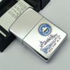 Bật Lửa Zippo Đồng Khối Mạ Chrome Chủ Đề Tàu Chiến Hiếm Gặp Năm 1990 Đời VI La Mã ZL708