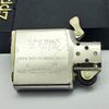 Bật Lửa Zippo Đồng Khối Mạ Chrome Chủ Đề Tàu Chiến Hiếm Gặp Năm 1988 Đời IV La Mã ZL691