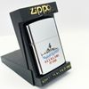 Bật Lửa Zippo Đồng Khối Mạ Chrome Chủ Đề Tàu Chiến Hiếm Gặp Năm 1988 Đời IV La Mã ZL689