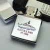 Bật Lửa Zippo Đồng Khối Mạ Chrome Chủ Đề Tàu Chiến Hiếm Gặp Năm 1988 Đời IV La Mã ZL689