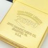 Bật Lửa Zippo Đồng Khối Mạ Vàng Chủ Đề Hiếm Gặp Năm 1989 Đời V La Mã ZL702