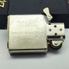 Bật Lửa Zippo Đồng Khối Mạ Vàng Chủ Đề Hiếm Gặp Năm 1989 Đời V La Mã ZL702
