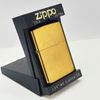 Bật Lửa Zippo Đồng Khối Solid Brass Trơn Phay Xước Hiếm Gặp Năm 1996 Đời XII La Mã ZL683
