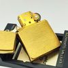 Bật Lửa Zippo Đồng Khối Solid Brass Trơn Phay Xước Hiếm Gặp Năm 1996 Đời XII La Mã ZL683