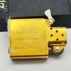 Bật Lửa Zippo Đồng Khối Solid Brass Trơn Phay Xước Hiếm Gặp Năm 1996 Đời XII La Mã ZL683